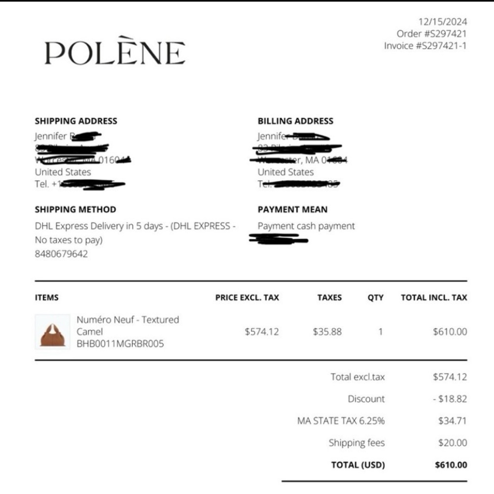 Polene Neuf Camel - Picture 15 of 15